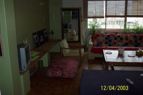 Leaving the place that I stayed in for a month