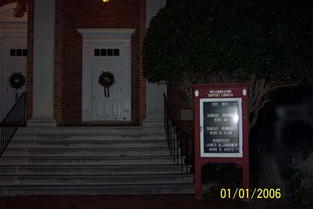Williamsburg Baptist Church